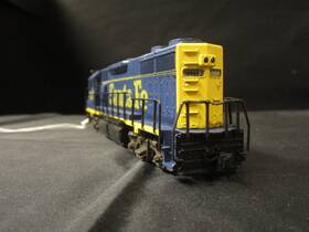 Atlas-3560-nb Atlas Santa Fe Diesel Gp-38 Locomotive No Box Atlas-3560