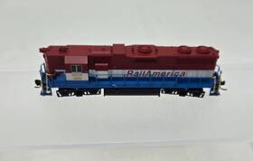 Htdn-1 Atlas N Scale Railamerica Emd Gp-38 Diesel Locomotive Necr 3869 Std Dc