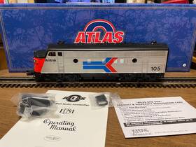 Atlas O 30134003 Amtrak F7a #105 With Tmcc Sound Smoke Electro-coupler And 2 Motors