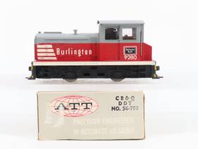 56-798 Att Corp Ho Scale Cb&q Burlington Route Plymouth Ddt Diesel Switcher #9280