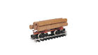 Bac98490 Logs Bachmann Brown Log Skeleton Car