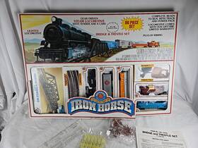 Bachmann 022899001807 New Bachman Ho Train Set Iron Horse Bridge And Trestle 86 Piece