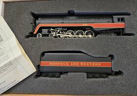J4-8-4 Bachmann 022899113159 Plus Ho Class With Smoke Train Locomotive And Tender N&w 11315