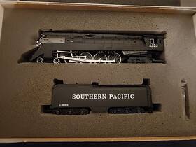 4454 Bachmann 022899113234 Bachman Ho Gs4 4-8-4 Black And Silver War Baby-steam Loco Southern Pacific #4454