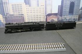 3777 Bachmann 022899508016 Ho #50801 1940s -50s Santa Fe 4 8 Northern Steam Loco #3777 Dc/dcc