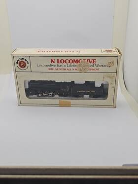 Bachmann 022899515519 N Scale Union Pacific Prairie 2-6-2 Locomotive And Tender In Box