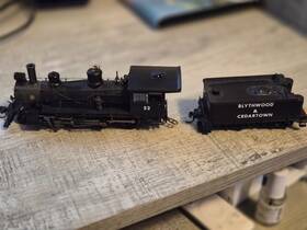Bachmann 022899522067 Ho Scale Baldwin 4-6-0 Dc Version Blythwood And Cedar #52