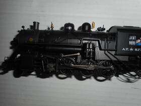 2525 Bachmann 022899579108 Ho Scale 2-8-0 Dcc/sound Santa Fe #