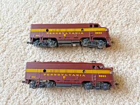 Bachmann 022899630014 Ho F7 Diesel Locomotive Pennsylvania Kadee Couplers And Digitrax Dcc