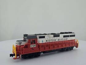 3796 Bachmann 022899635873 Read N-scale 63587 Western Maryland Diesel Locomotive Gp40 #3796 #1