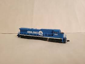 8-40cw Bachmann 022899860664 N Scale Spectrum Conrail Dash Diesel Locomotive #6108