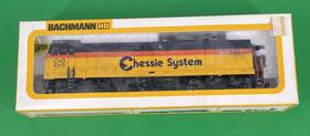 E60cf Bachmann 0741 Ho Scale Chessie System 421 #0741 Ge Electric Loco In Box Tested