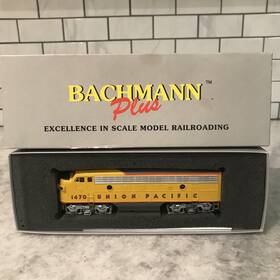 11204 Bachmann 11407 Plus Train Union Pacific 1470 Diesel Locomotive Ho 1 87 Boxed