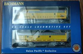 11948 Bachmann Ho #11948 Powered F7 A/b Set Union Pacific Ft Worth Service Unit 2010