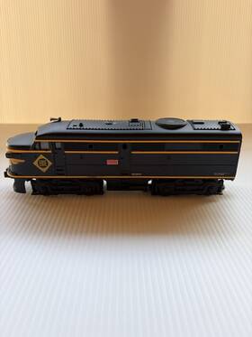 20327 Bachmann Ho Erie Diesel Locomotive Analog Dc Black Yellow Mpn