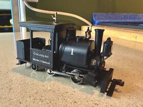 25562 Bachmann 26562 Spectrum - On30 0-4-2 Porter Steam Loco Colorado Mining Co. #1