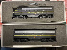 11217 Bachmann 31215 31217 Plus Emd F7a And F7b Prr#9651a Prr #9648b Item No. 11215