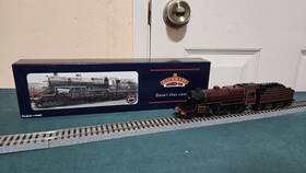 32-175 Bachmann Branchline 2-6-0 Hughes Crab Locomotive Lms Crimson Lake Tested Works