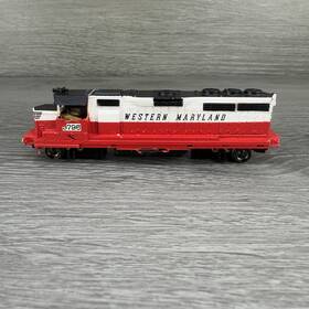 3796 Bachmann N Scale Diesel Locomotive Western Maryland Junk For Parts Only 3796 Bachmann N Scale Diesel Locomotive Western Maryland Junk For Parts Only