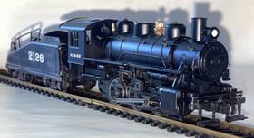 41-505-01 Bachmann Ho Scale Atsf Santa Fe Usra 0-6-0 Steam Locomotive Switcher With Tender