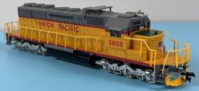 41-670-01 Bachmann Ho Scale Union Pacific Sd40-2 Diesel Locomotive #3808 Read