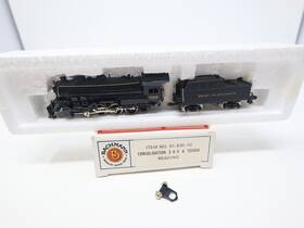 51-530-10 Bachmann Used N Scale Consolidation 2-8-0 Steam Loco And Tender Reading #2019 Dc 51-530-10 Bachmann Used N Scale Consolidation 2-8-0 Steam Loco And Tender Reading #2019 Dc