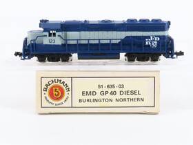 51-635-03 Bachmann N Scale Rf&p Emd Gp40 Diesel #123 - Custom
