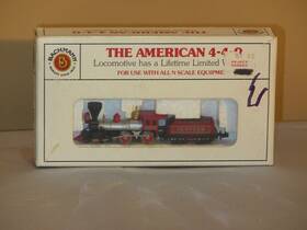 51074 Bachmann N Scale Steam Locomotive 4-4-0 Central Pacific Jupiter 51074 Bachmann N Scale Steam Locomotive 4-4-0 Central Pacific Jupiter