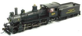 52204 Bachmann Used Ma&pa Baldwin 4-6-0 #27 No Box