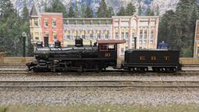 52206 Bachmann Ho Baldwin 4-6-0 Locomotive Ebt #10 Dcc Ready
