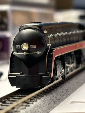 53253 Bachmann N&w #611 - Class J 4-8-4 Dcc Sound Steam Locomotive N Scale