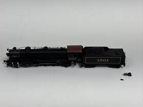 53456 Bachmann Frisco #1501 4-8-2 Light Mountain Dcc Sound Steam Loco N Scale