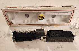 56520 Bachmann 1905 Ho Steam Locomotive 2-6-0 Mogul Smoke And Tender New York Central