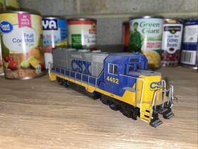 60703 Bachmann Trains Ho Csx Emd Gp35 #4402 Diesel Locomotive Untested