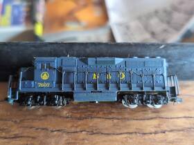 62454 Bachmann N Scale Baltimore And Ohio Diesel Locomotive Dummy Only B&o 7607