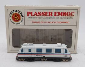 Em80c Bachmann 62505 Ho Amtrak Plasser #31 Ln/box