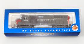 63511 Bachmann Ho Emd Gp40 Sp Locomotive Train Engine Southern Pacific #7100