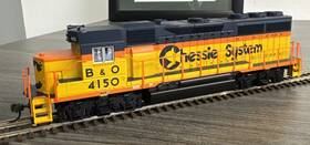 63525 Bachmann Ho Scale #63525 Emd Gp40 Chessie System / B&o #4150 - Lnib And Tested