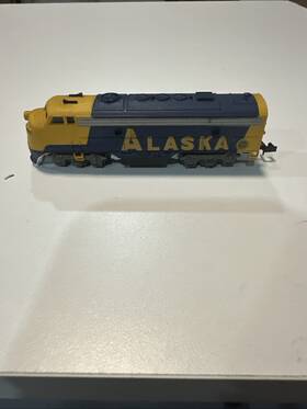 63569 Bachmann N Alaska Railroad Gp40 Diesel Locomotive Engine Train
