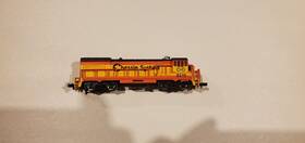 64059 Bachmann N Scale Chessie System #8210 Diesel Locomotive Ge U36b C&o