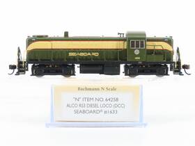 64258 Bachmann N Scale Sal Seaboard Air Line Alco Rs-3 Diesel #1633 With Dcc