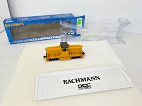 62201 Bachmann 66021 Ho Yellow Unlettered Ge 44 Ton Switcher Diesel Locomotive Dc/dcc