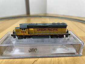 66351 Bachmann N Scale Union Pacific Emd Locomotive Only Gp40 #906 Dcc Sound