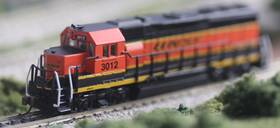 66352 Bachmann N Scale Emd Gp40 Bnsf #3012 Locomotive Econami Dcc Sound Value