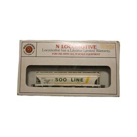 75236 Bachmann N Gauge Locomotive Soo Line 1 160 White Green Yellow