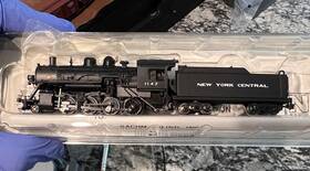 81159 Bachmann N Scale 2-8-0 Consolidation Steam Locomotive New York Central Runs Well