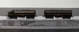 9667b Bachmann 81262 Spectrum N Scale F7 A And B Diesel Loco Pennsylvania 9652 S