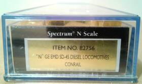82756 Bachmann N Scale Emd Sd45 Conrail #6142