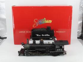 83093 Bachmann G 1/20.3 Scale Spectrum D&rgw Rio Grande 2-8-2 K-27 Steam #453