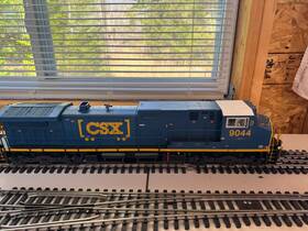 90906 Bachmann G Scale Csx Ge Dash 9 Diesel Locomotive #9044 Ln/box